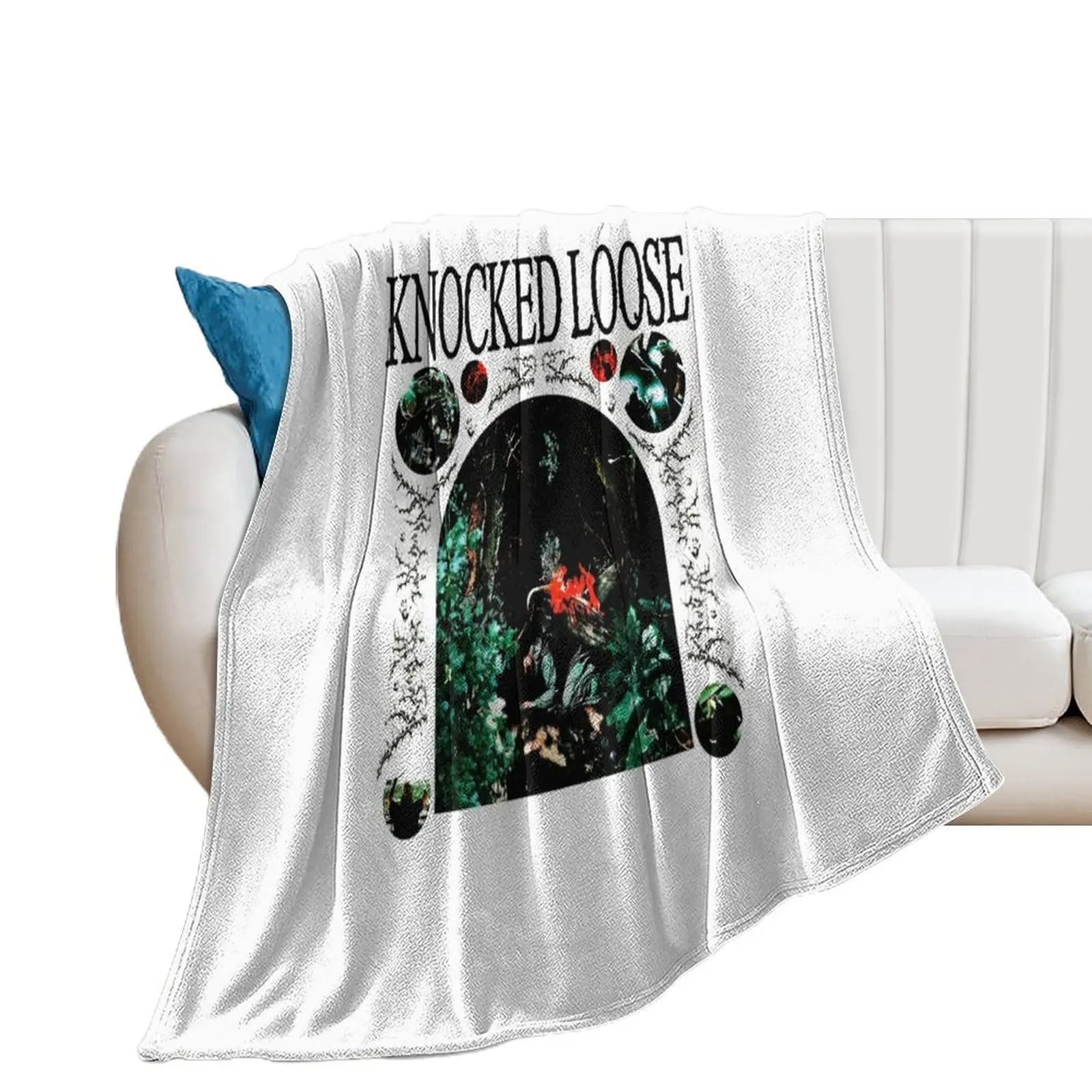 

Knocked Loose Art Throw Blanket sofa bed warm winter Bed covers Blankets