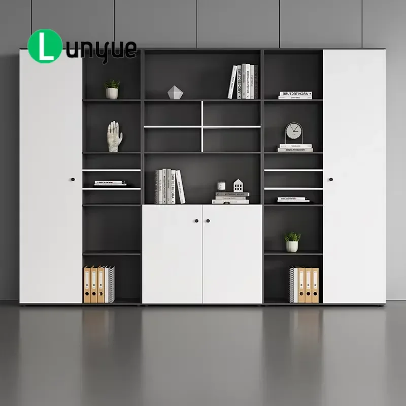 Modern File Cabinet Bulk Administrative Office Furniture Set Storage Cabinet for Home Office Workspace Durable Metal Wood