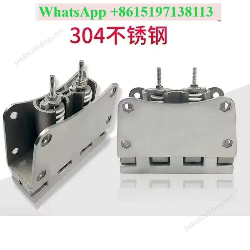 Heavy Duty Stainless Steel Hinge for Freezer Oven Anti-Collision Return Door Accessories