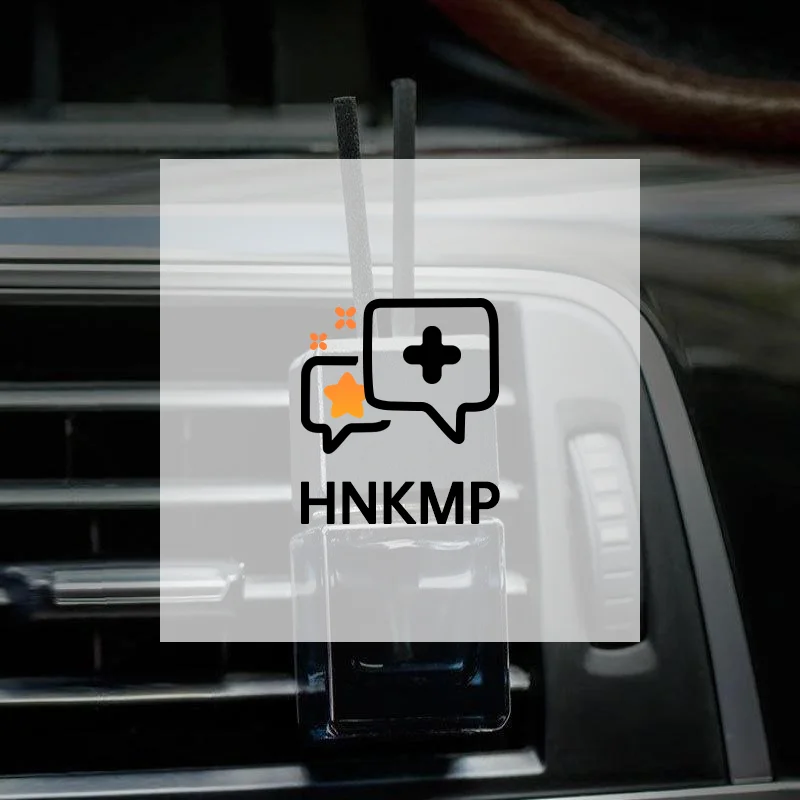 1 Piece Car Decoration Square Car Hanging Glass Bottle Air Freshener Empty Bottle Aromatherapy Ornament Pendant Diffuser