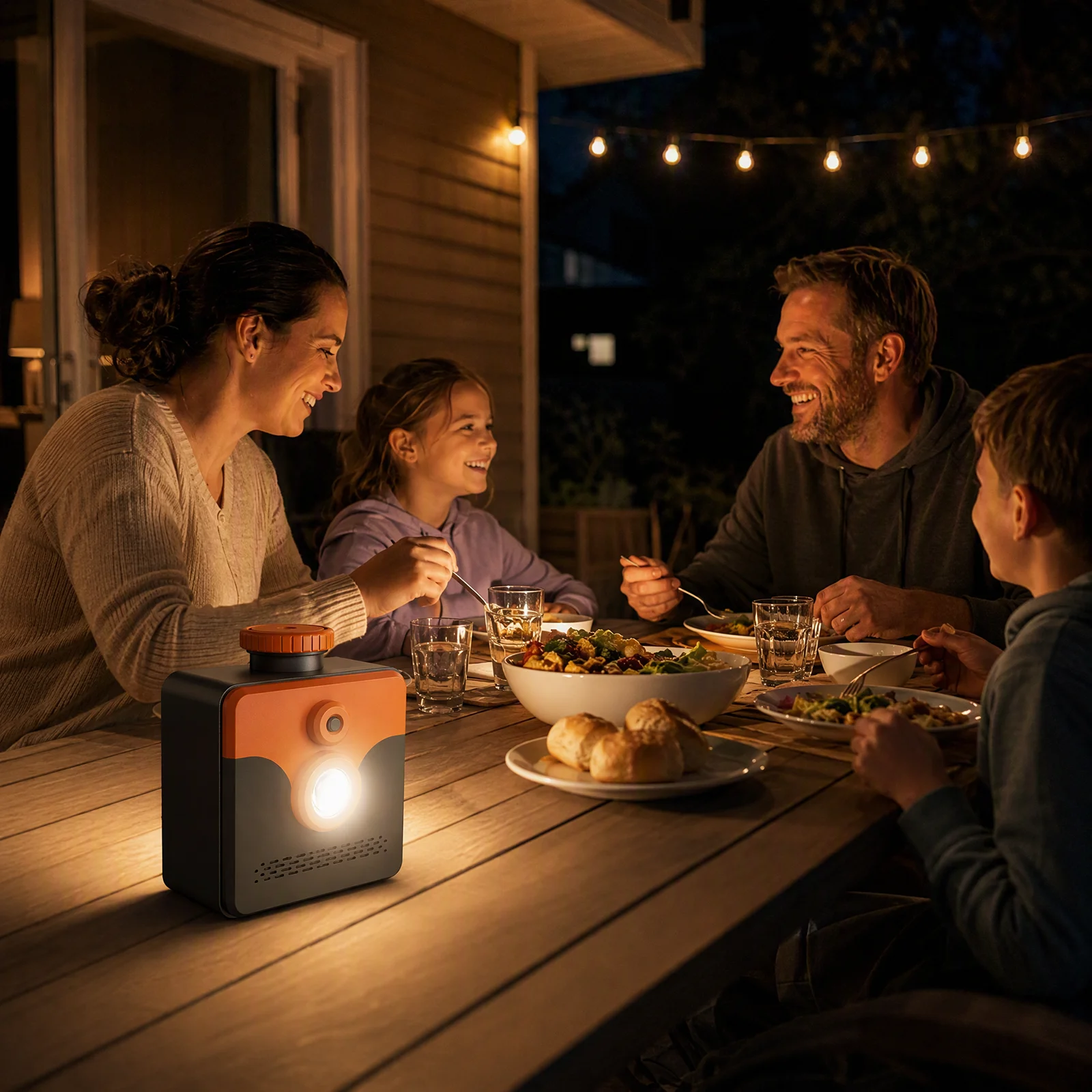 No Battery Saltwater Generator Torch 250lm 2-Mode Leak-proof 400hr Camping Hiking Power Outage Emergency Light