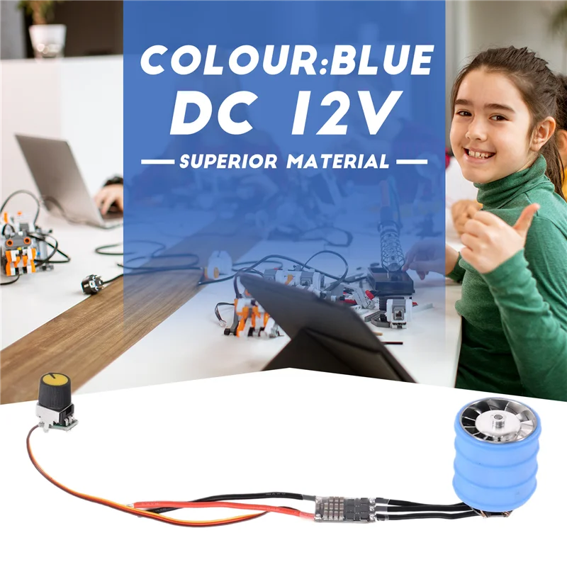 

AA86 DC Brushless High-Speed Motor 12V High-Speed Brushless Motor 130,000 Rpm Micro-Turbofan Motor