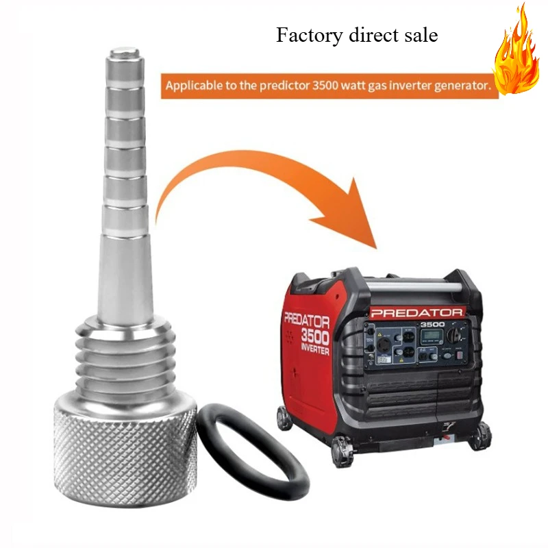 Лидер продаж, магнитный щуп для измерения уровня масла для генератора Predator 300, серебряные аксессуары для модификации топливного бака