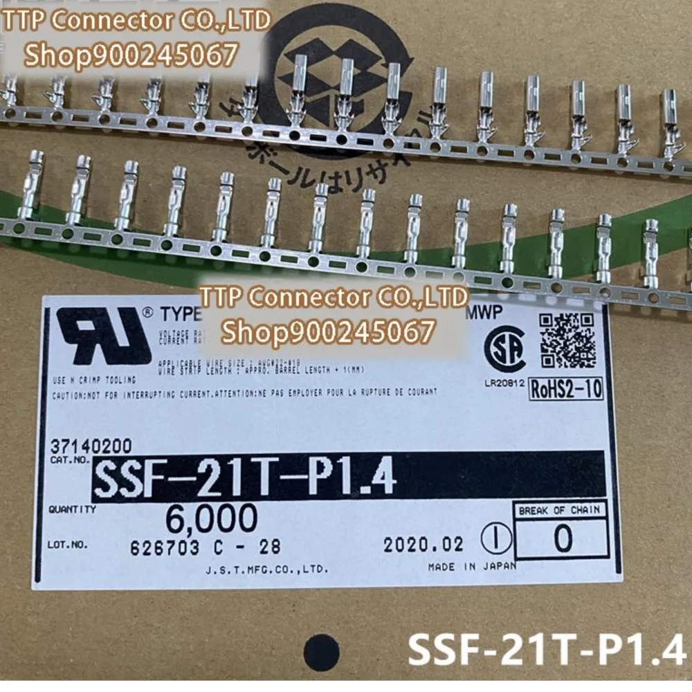 

100pcs/lot Connector SSF-21T-P1.4 Wire gauge 18-22AWG 100% New and Origianl
