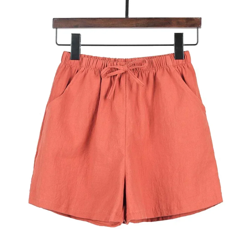 Korte broek Shorts Dagelijks Dames Los Lichte stretch Effen kleur Street chic met zakken Ademend Casual Gym