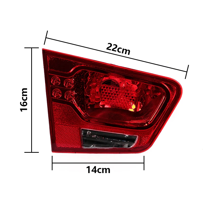 Tail Lamps Assembly For Kia Forte Cerato 2009 2010 2011 2012 2013 Rear Turning Signal Brake Lamp Warning Bumper Light Auto Parts