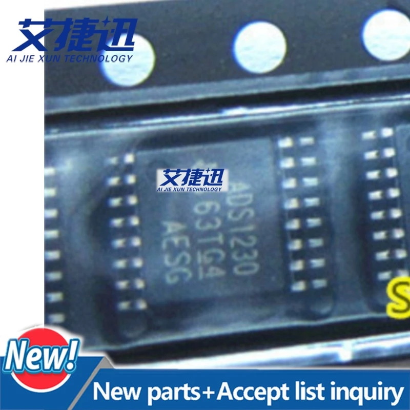 5Pcs 100% New and original ADS1230 ADS1230IPWR ADS1230IPW 20Bit Analog-to-Digital Converter For Bridge Sensor large stock