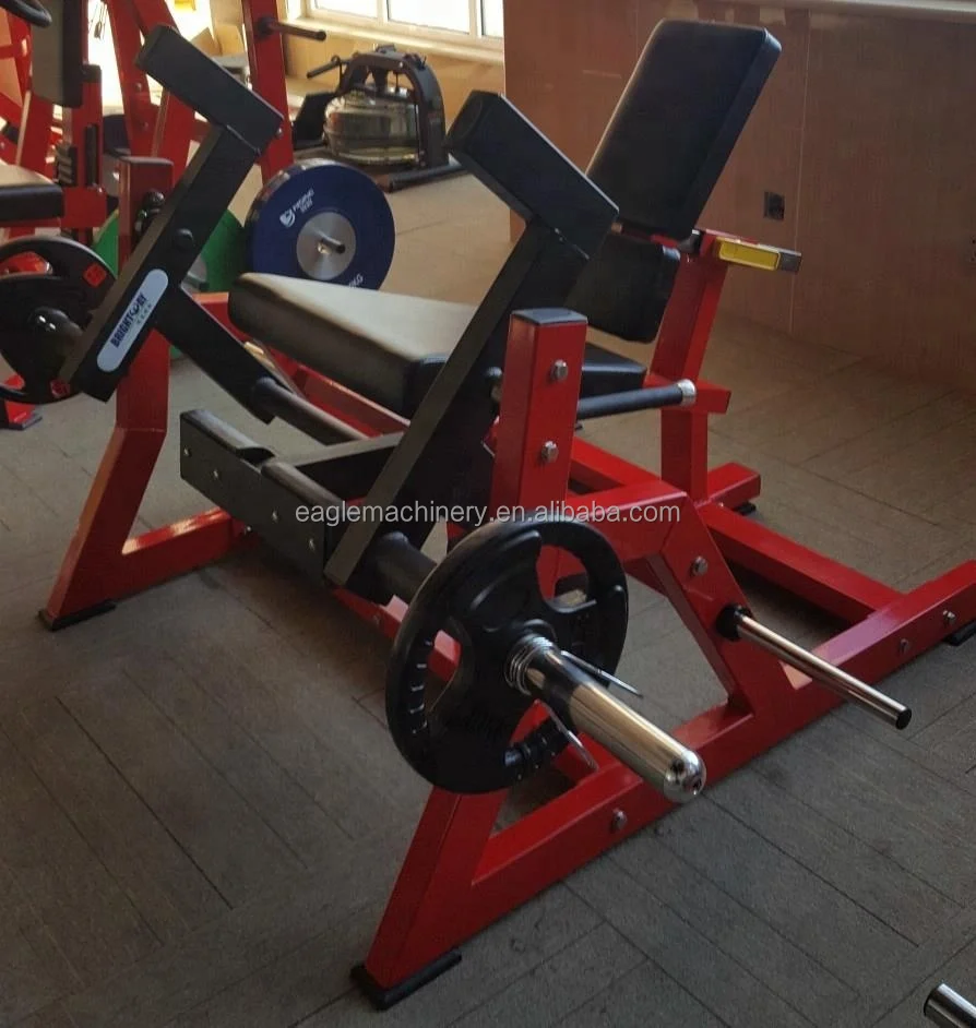 YG-4037 Leg Curl and Leg Extention Commercial Gym Machines Seated Leg Curl Pin Loaded Gym Equipment