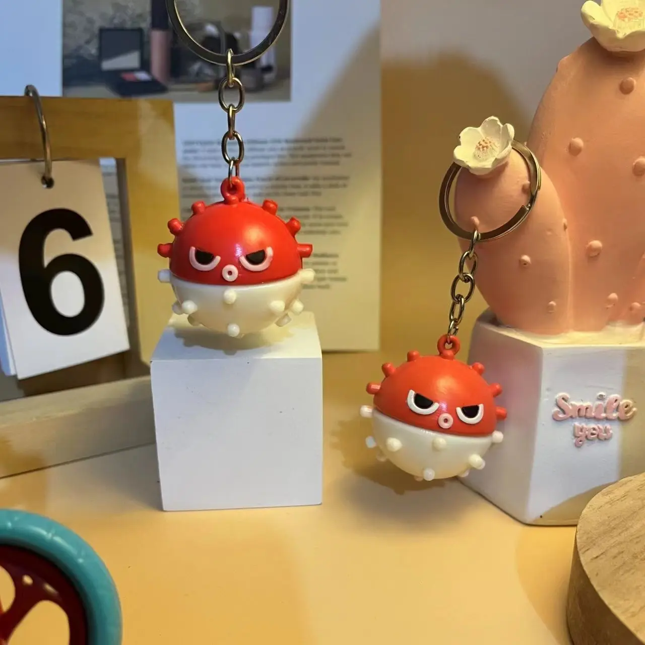 2024 Game Love And Deepspace Rafayel Cosplay Keychain Fish Backpack Pendant Key Chains Accessories Gift