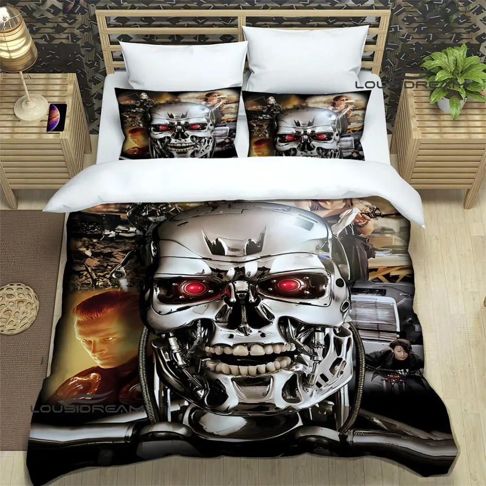 

Schwarzenegger Terminator Bedding Sets exquisite bed supplies set duvet cover bed comforter set bedding set luxury birthday gift