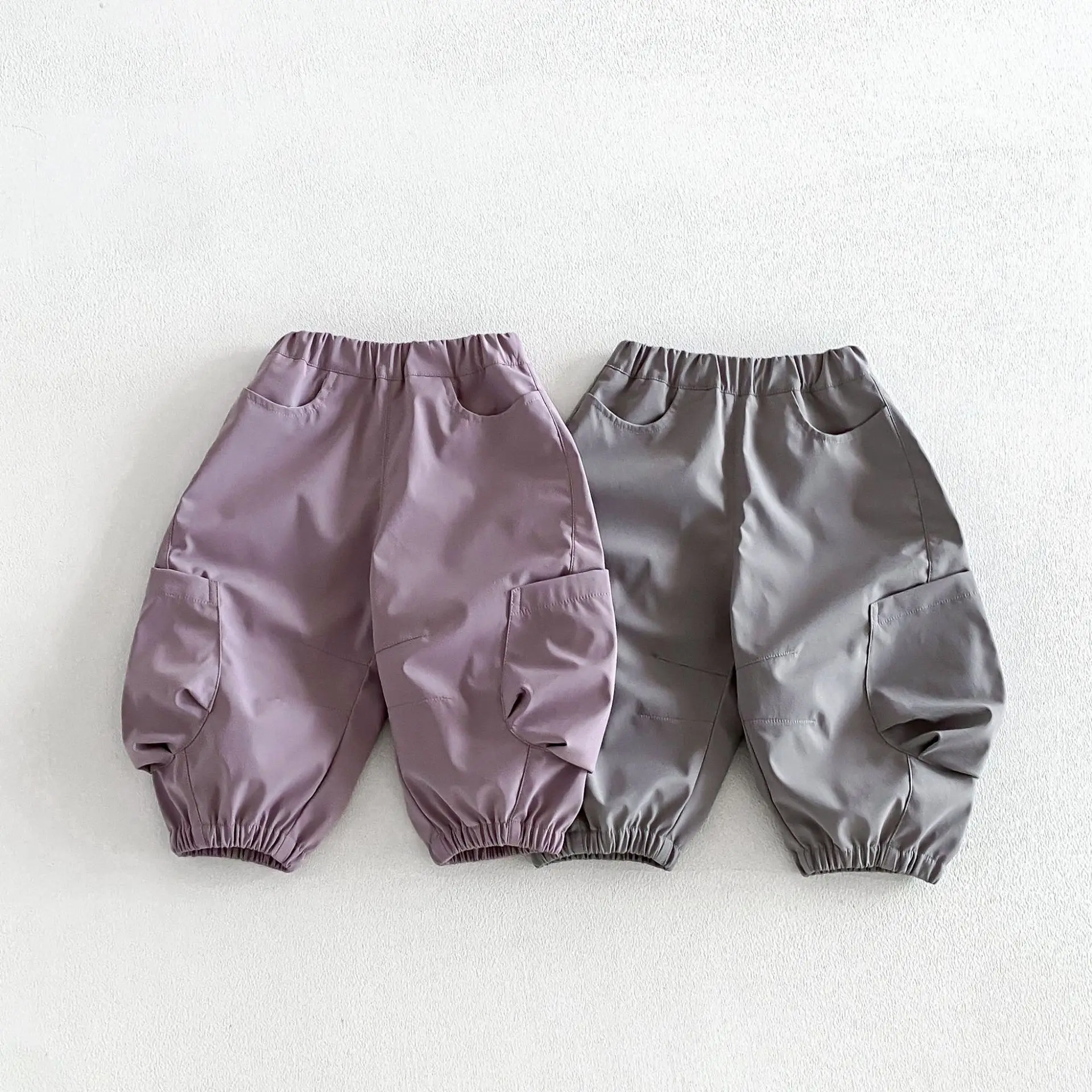 2026 New Fall Boys Cargo Pants | Toddler Solid Casual Sweatpants | Kids Comfy Jogger Pants with Pockets