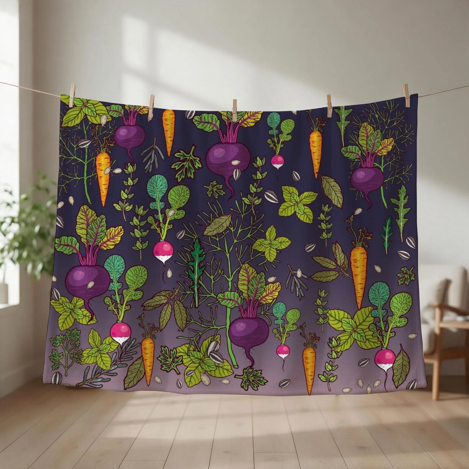 Gardener's dream Throw Blanket sofa bed for sofa funny gift Sleeping Bag Blankets