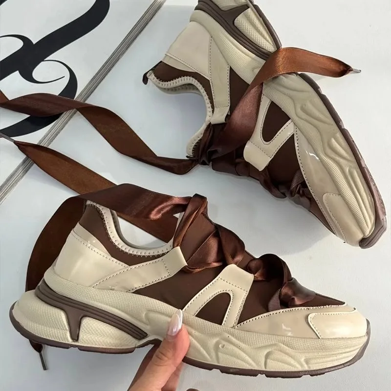 1 Paar 2 cm breite Seidenschnürsenkel mit Schleife, flache Schnürsenkel für Damen, Sneaker, Sport, DE, Trainingsschuhe, Schnürsenkel, Freizeitschuhe, Zubehör – Detail 7