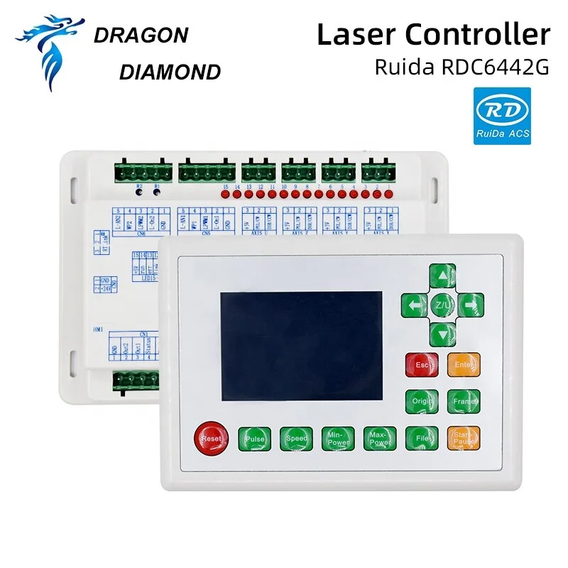وحدة تحكم Ruida RDC6442G 6442S Co2 Laser DSP لآلة الحفر بالليزر وآلة القطع وحدة تحكم Ruida #3