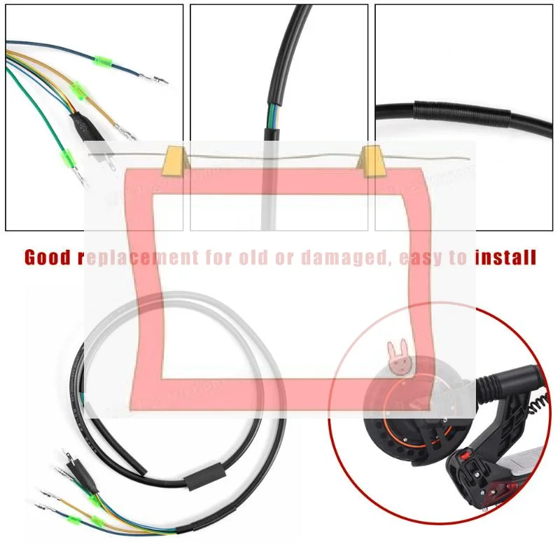 

Motor Cable For Kugoo M4 / M4 Pro Electric Scooter Connector Line With 5 Wires Hall Senor Repair Accessories