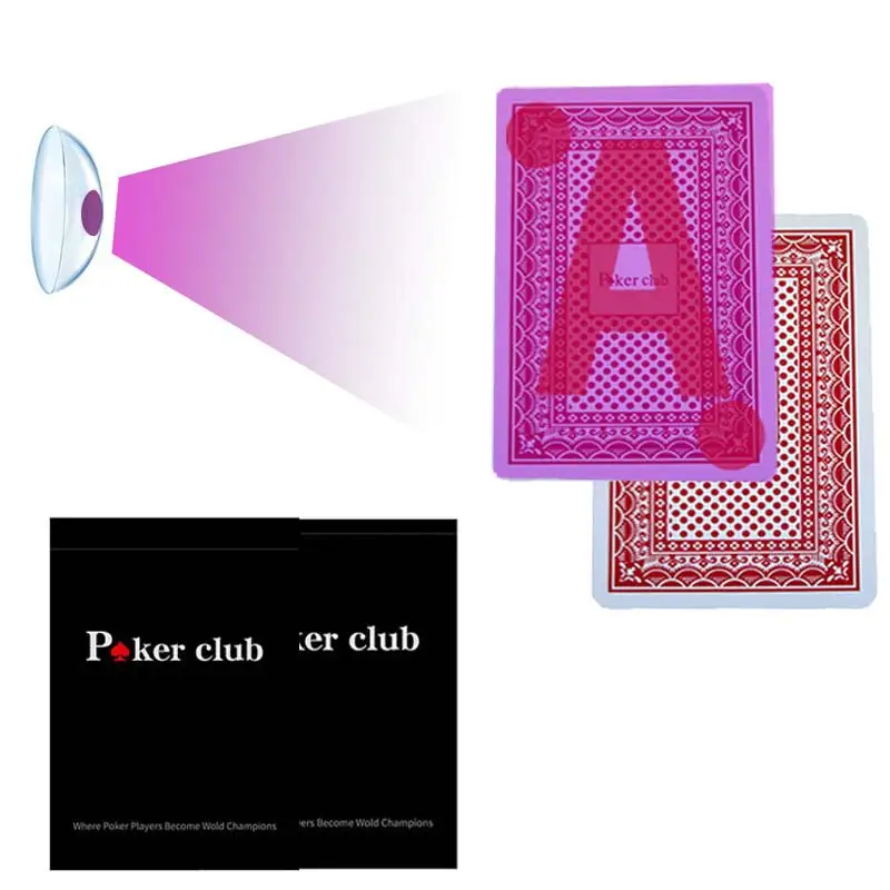 Poker Club Marked Cards For Infrared Lenses Anti Poker Cheat Copag Plastic Deck