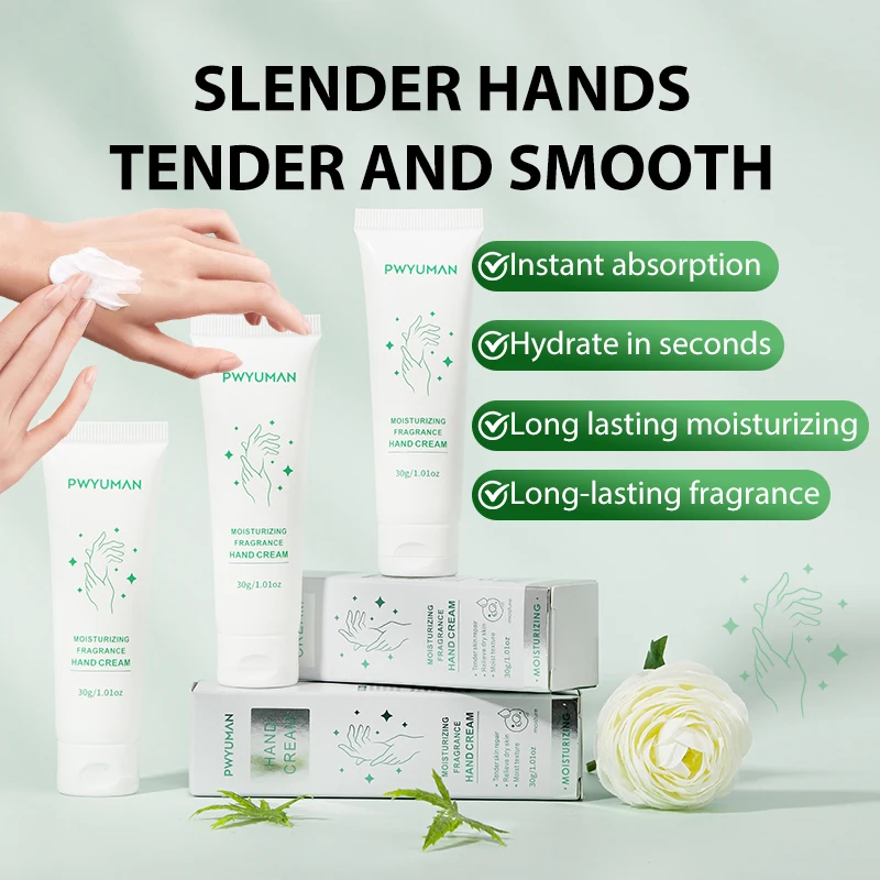 Dry Skin Hand Cream Whitening Soothing Repairing Lasting Moisturizing Dead Skin Removal Anti Cracking Hand Care Moisturizer 30g