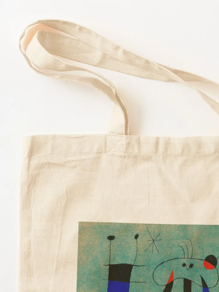 Joan Miró Personnage, Chien, Oiseaux - Figure, Dogs, Birds Tote Bag Lady bag tote bag woman Women's