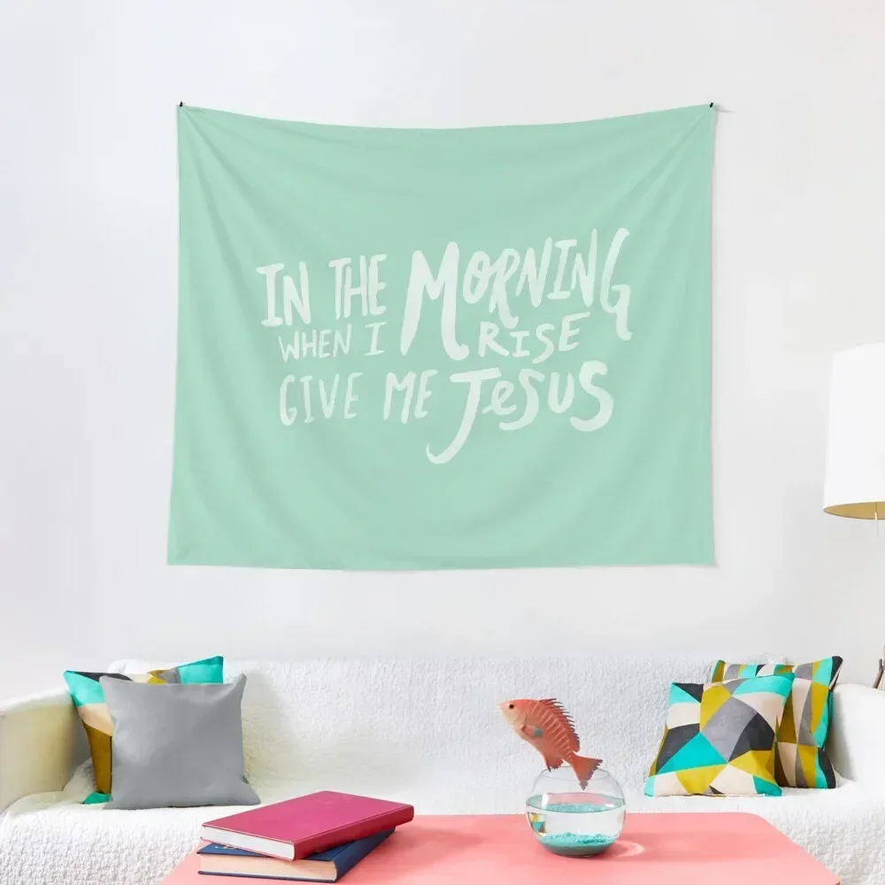 

Give me Jesus x Mint Tapestry Room Decoration Aesthetic Wall Hanging Wall Tapestry