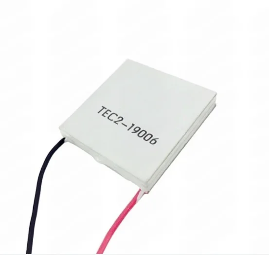 one  TEC2-19006 Series Dual-Stage Peltier Cooler, 82°C Max Delta T High-Efficiency Cooling Module