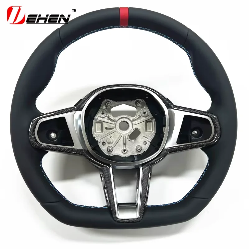 Carbon Fiber Steering Wheel For BMW New 1 2 3 4 Series G42 G20 G22 G23 G26 G29 F40 F44 Alcantara Old Upgrade 2025 M4 Customized