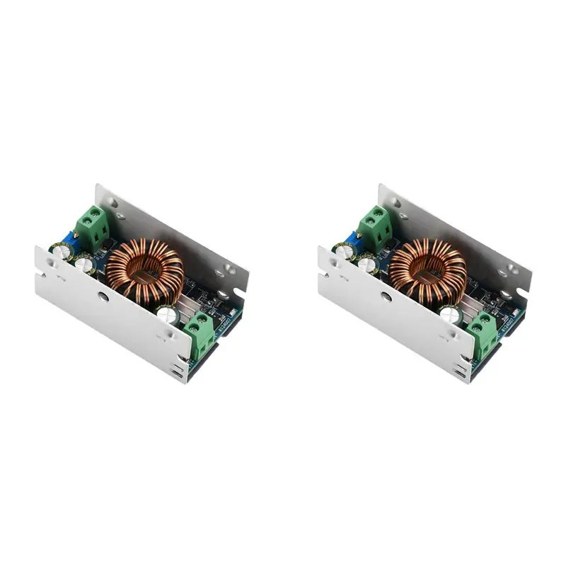 

【ДЕНЬ БЛАГОДАРЕНЬЯ】2X 100W 6A DC-DC преобразователь напряжения (понижающий) DC10-90V в DC1.5-60V, модуль регулятора напряжения, блок питания DC90V72V в...