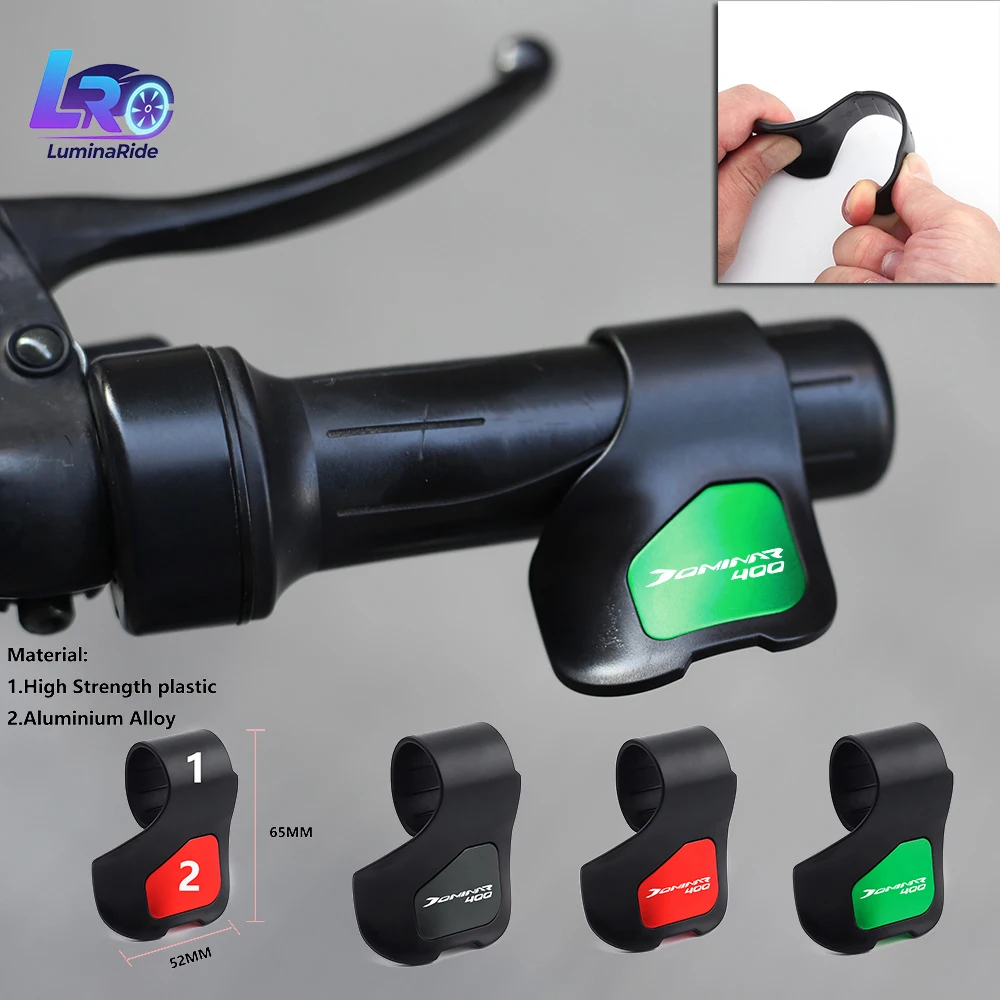 

7 Colors Fit For Bajaj Dominar 400 Dominar400 Pulsar Motorcycle Accessories Cyclone Booster Assist Throttle Assistant Clip