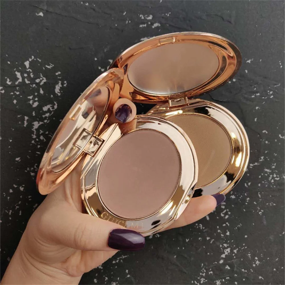 Hot 2 Tanning Makeups Bronzer Highlighting Contour Three-Dimensional Nose Shadow Repair Powder Makeup Facial Concealer Cosmetics