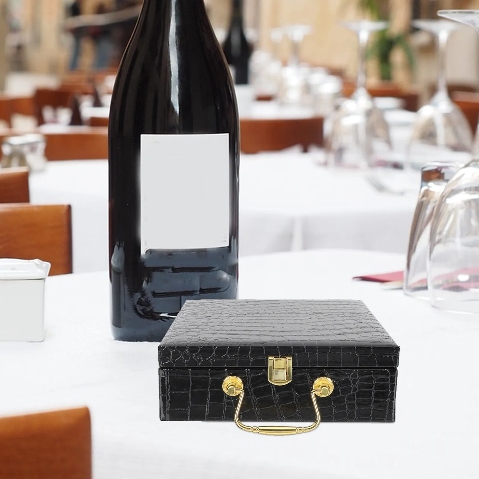 

Портативный футляр для сигар с откидной крышкой, ручной контейнер для сигар, коробка для хранения сигар, товары для дома