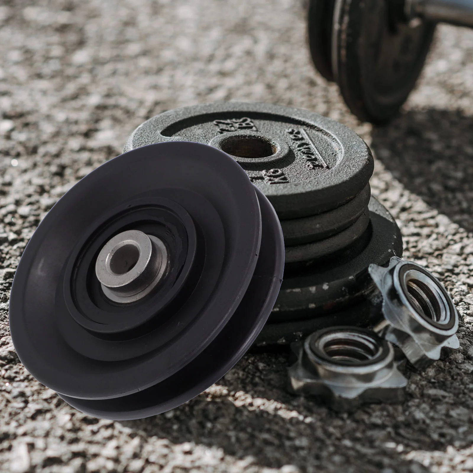 

Pulley Fitness Accessory Lift Load Bearing Cuff Exercise Wheel Training Device Supply Exercising