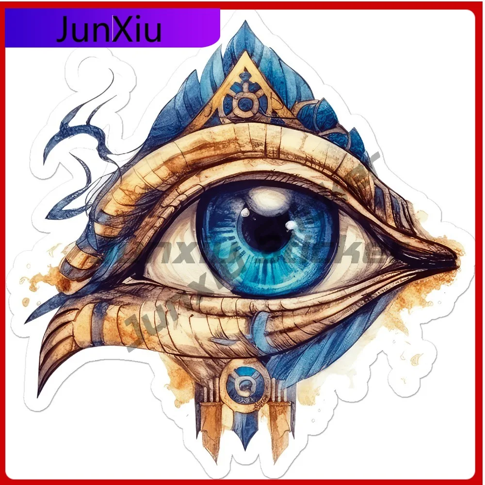 

Egyptian Eye Horus Trendy Top Quality Durable Stylish Car Decal Decoration Waterproof Vinyl Laptop Window Bumper Auto Exterior