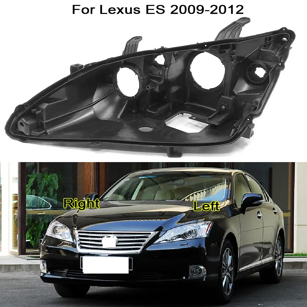 

Car Accessories Lampshade Bottom Shell For Lexus ES 2009 2010 2011 2012 Headlight Base Cover Headlamp Rear Shell