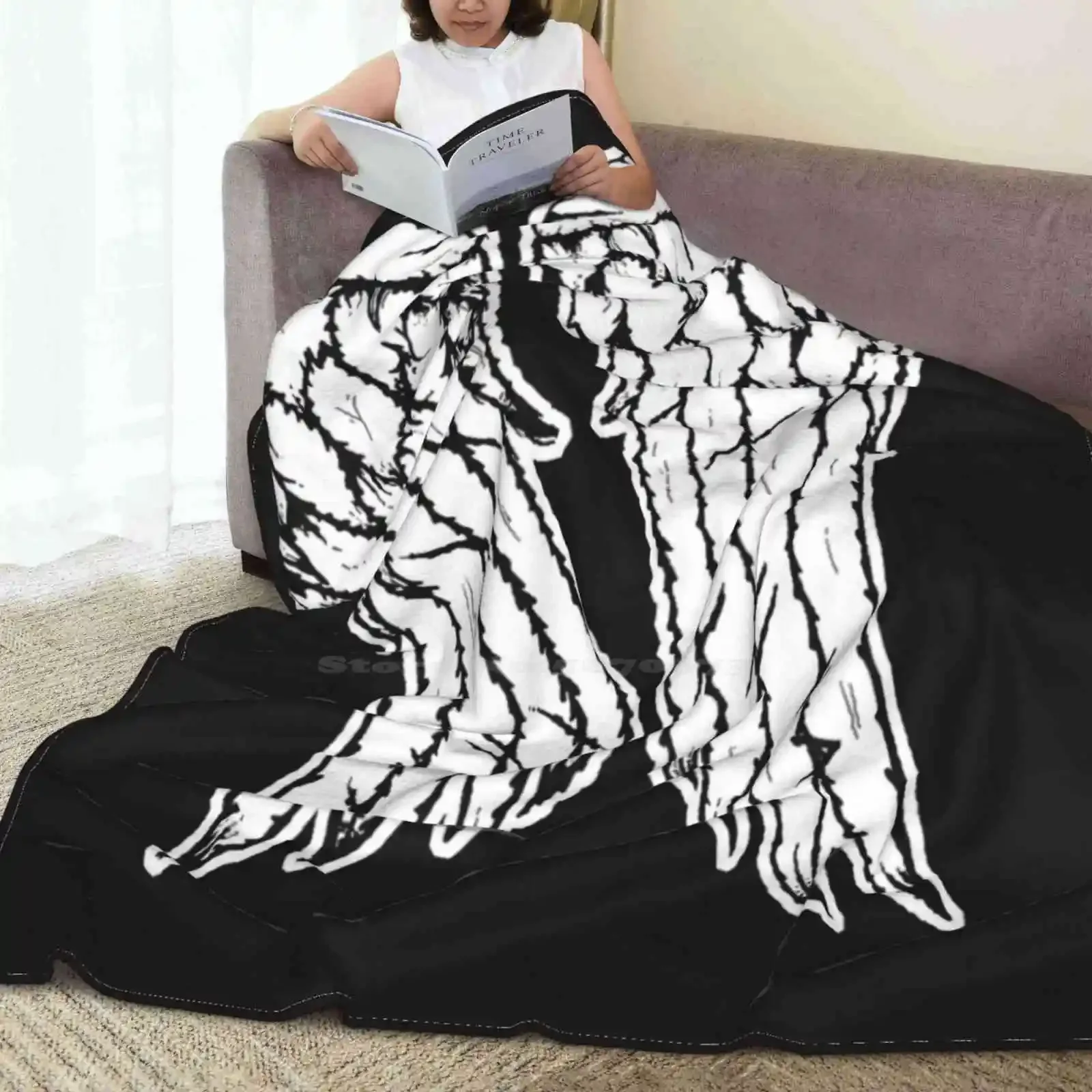 Tappetino Wings Design creativo leggero e sottile coperta di flanella morbida Daryl bayer Zombies Zombie Apocalypse Angel Wings