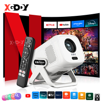 XGODY Android 13 Projector Netflix Official FHD Projector 700ANSI Auto Focus & Keystone Smart Android TV Home Cinema