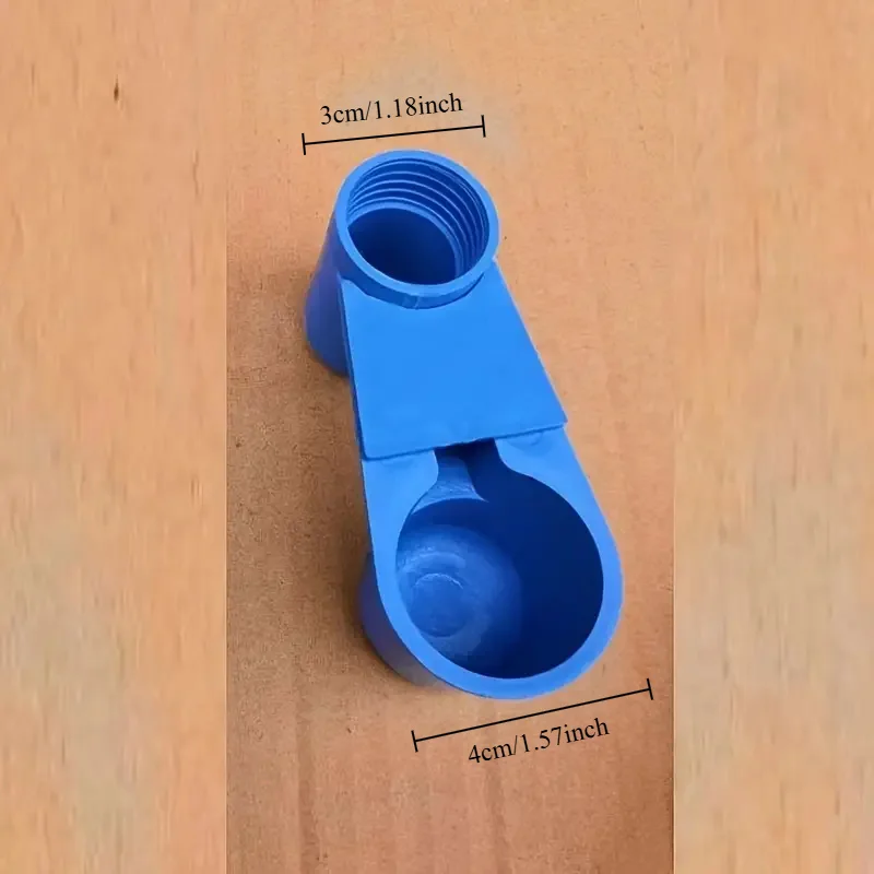 4Pcs Pigeon Automatic Drinker Water Dispenser Base Clip-On Cage Bird Drinking Bowl 3cm Thread Fits Standard Bottle
