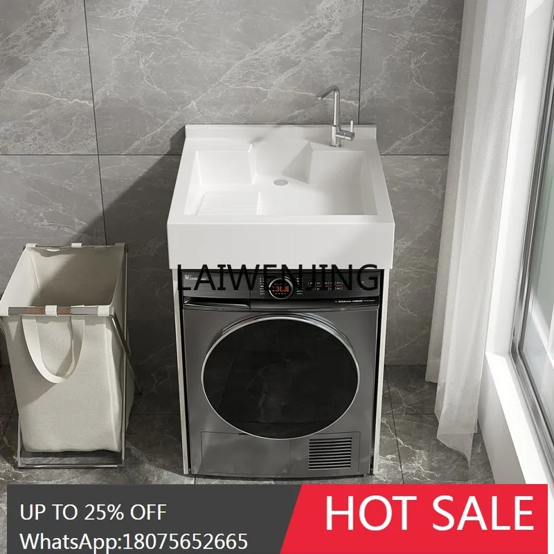 HLZ washing machine integrated cabinet drum significant other balcony combined cabinet custom with washboard