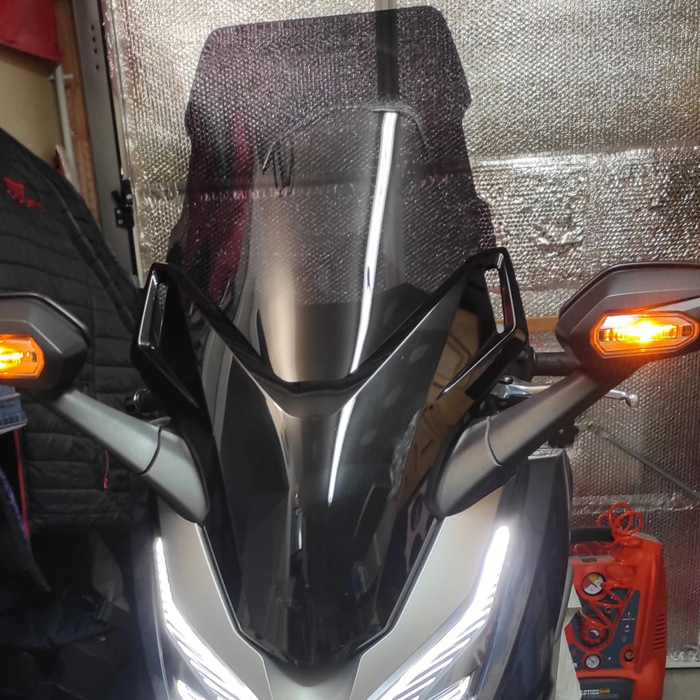 For HONDA FORZA300 18-20 FORZA125 2018-2020 forza 125 300 Motorcycle Accessories WindScreen Deflector Viser VIsor Windshield