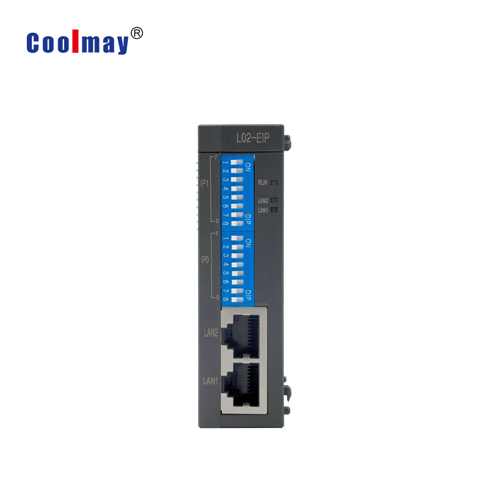 

L02-EIP Module Built-in Two Ethernet Interfaces Supports Switch Function Ethernet/IP Protocol PLC Dedicated Controllers