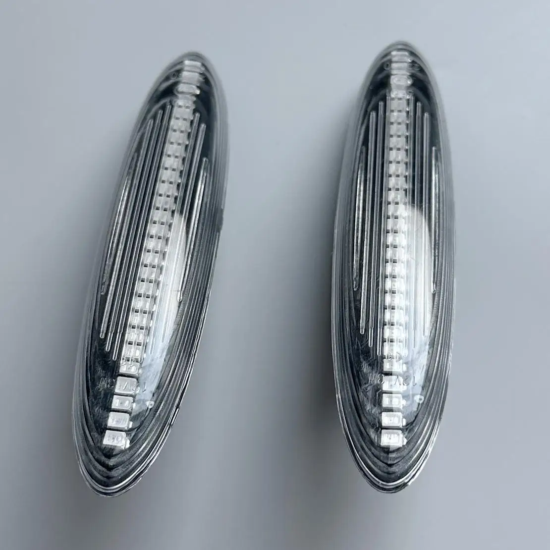 

8173124030 1 Pair Clear Lens Static Amber LED Front Bumper Side Marker Light Fit For Lexus SC430 2002 2003 2004 2005 2006-2010