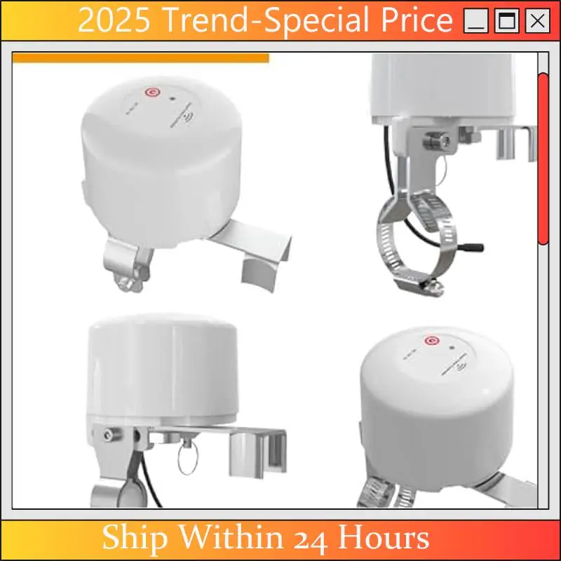 

Новый автоматический пульт дистанционного управления, включение и выключение, электрический газовый запорный клапан, водяной клапан, контроллер переключателя утечки газа, вилка европейского стандарта