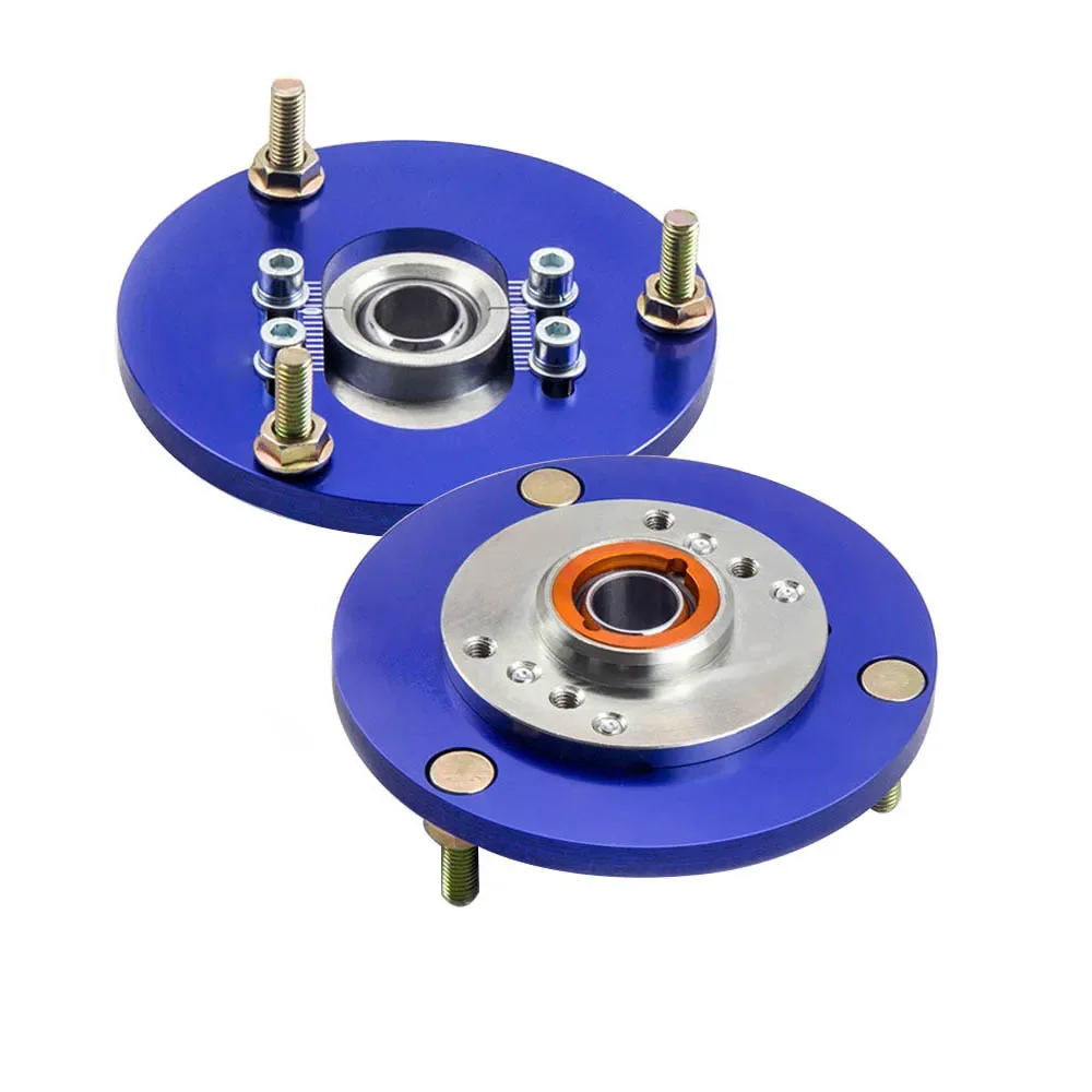 MaXpeedingrods Front Pair Coilover Pillow Ball Camber Plates Top Mount For BMW E36 3 Series