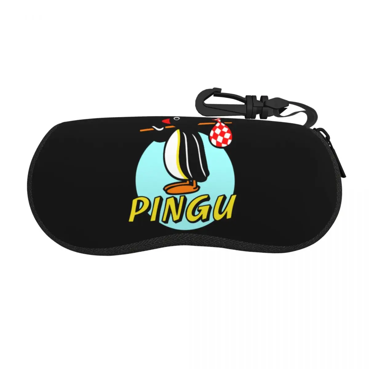 Custom Penguin Animal Bird Shell Eyeglasses Protector Cases Women Men Sunglass Case Noot Noot Pingu Glasses Bag