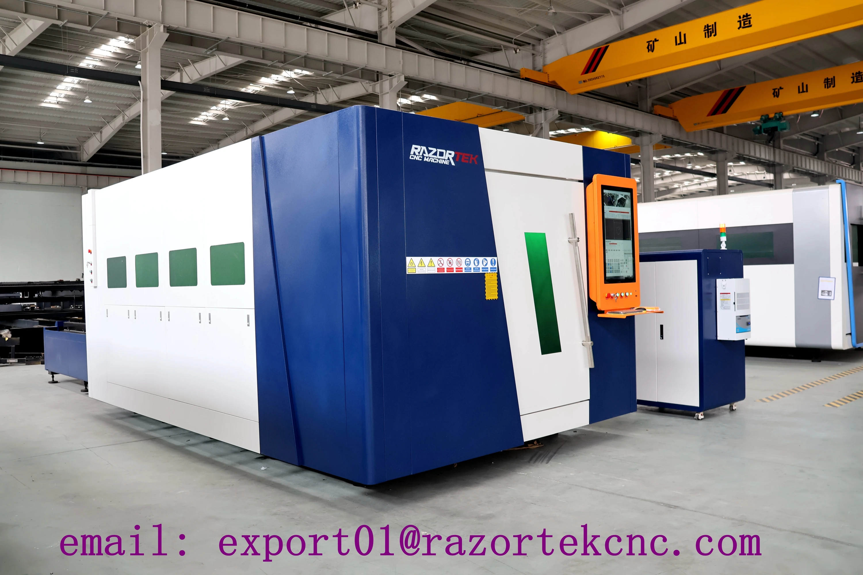 Picture 4: 1530 6000W Excellent Full Enclosed Cover Cnc Fiber Laser Cutting Machine Laser Equipment With Exchange Plate