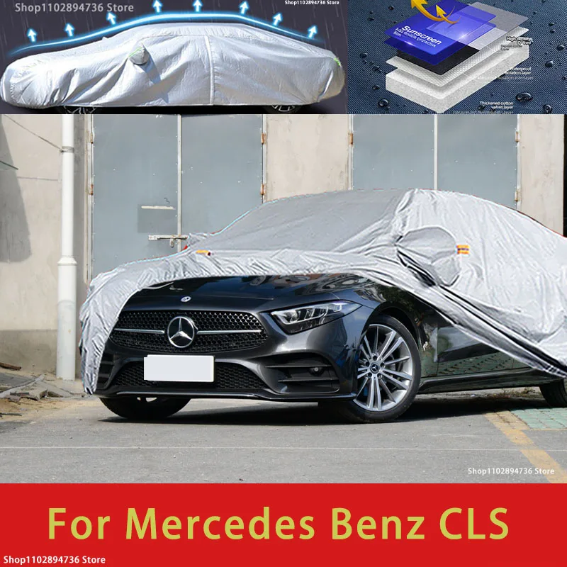 

For Mercedes Benz CLS Car protective cover, sun protection, cooling protection, car clothing, car paint protection auto