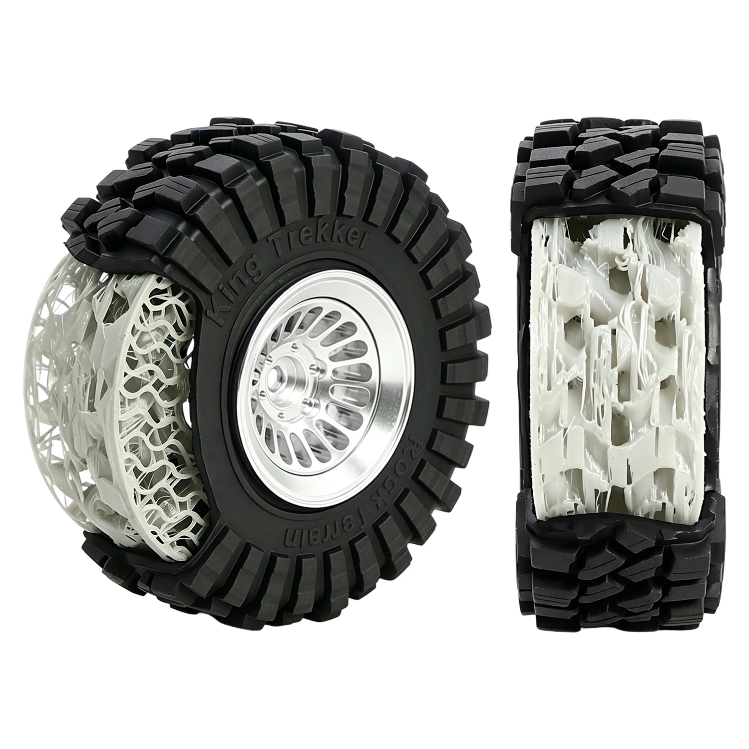 1.3インチ3DプリントTPU RCタイヤインサートフォーム - Tire Insert Foam のレビューと価格