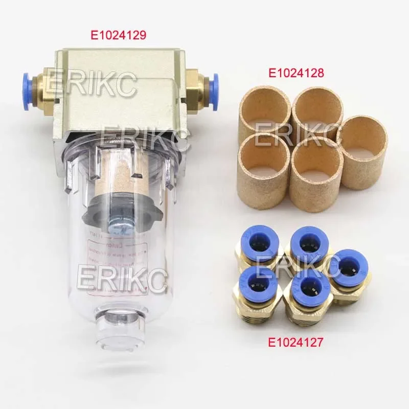 ERIKC Common Rail Filter for High Pressure Common Rail Test Bench Part, Diesel Fuel Injector Tester Filter for Bosch Denso Delph