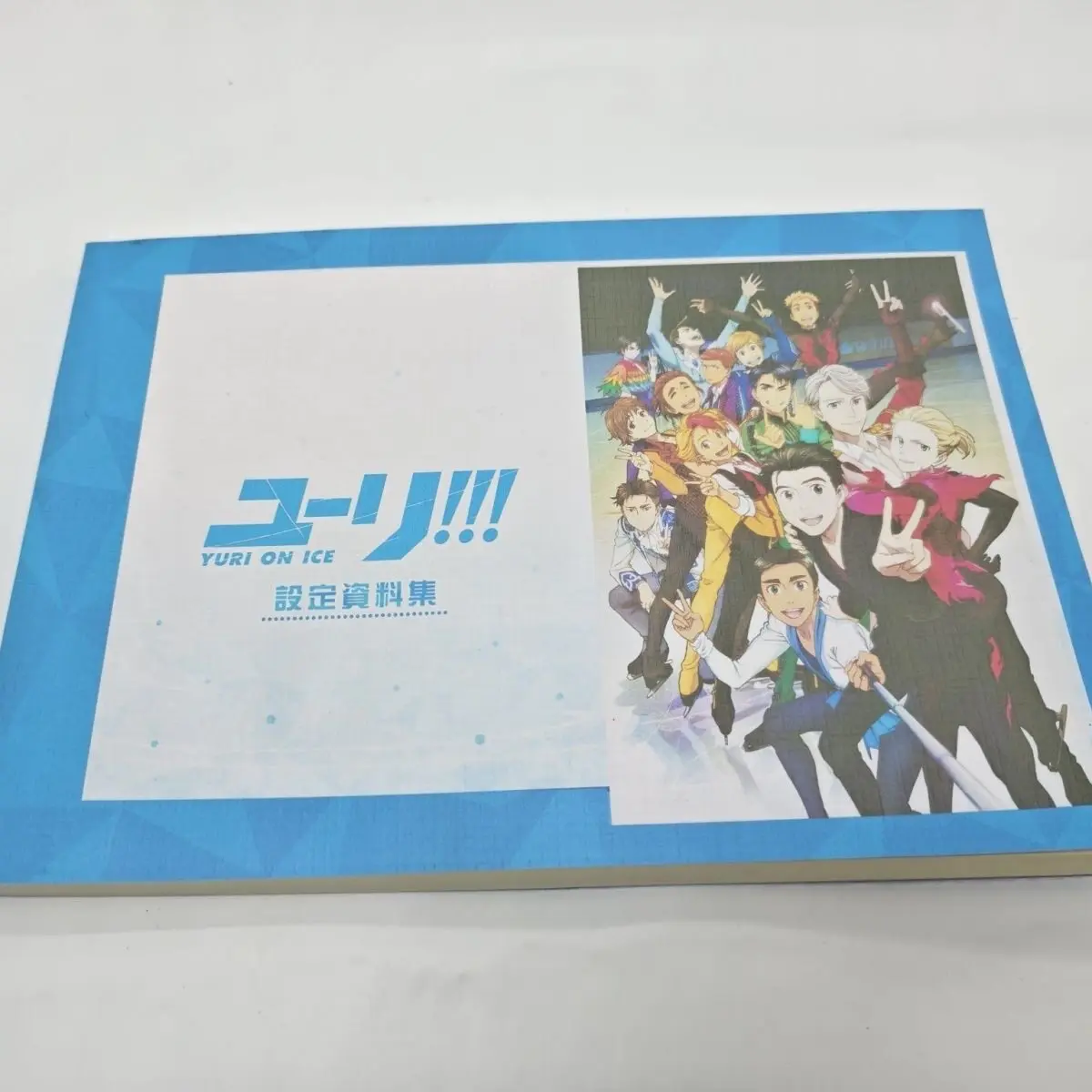 Yuri on Ice Setting Material Collection Japanese Anime Art Book 200 Pages Full Color Line Art Sketches
