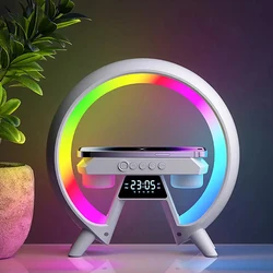 Big G sound system, intelligent Bluetooth speaker, wireless charging, bedside atmosphere, small night light, G6A Bluetooth sound