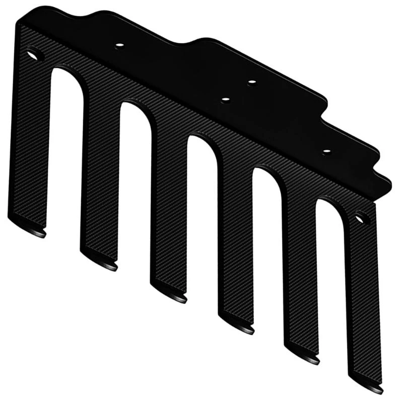 Heavy Duty Efficient Vertical Barbell Holder Stand For Garage Gym Space Saving Equipment Organizers Tidy Workout Spaces M4YD