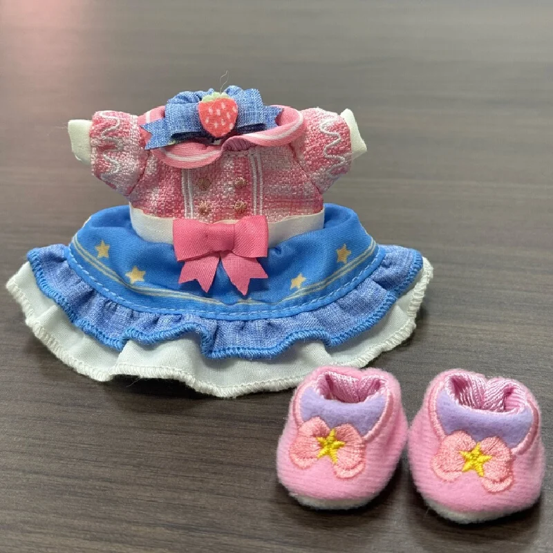 ชุดตุ๊กตาสปริงลิน่าเบลล์ เสื้อผ้าเด็กน่ารัก กระเป๋าจี้ห้อย สำหรับตุ๊กตาฮ่องกงดีไอปี 2025 เครื่องประดับเสื้อผ้าแฟชั่นสำหรับตุ๊กตา